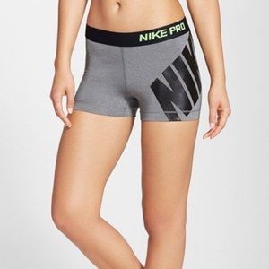 Nike pro compression shorts